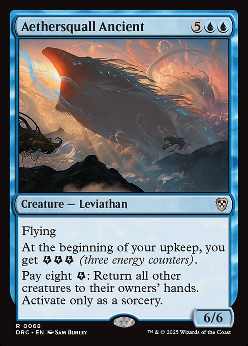 Aethersquall Ancient - Commander: Aetherdrift