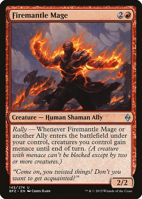 Firemantle Mage - Battle for Zendikar