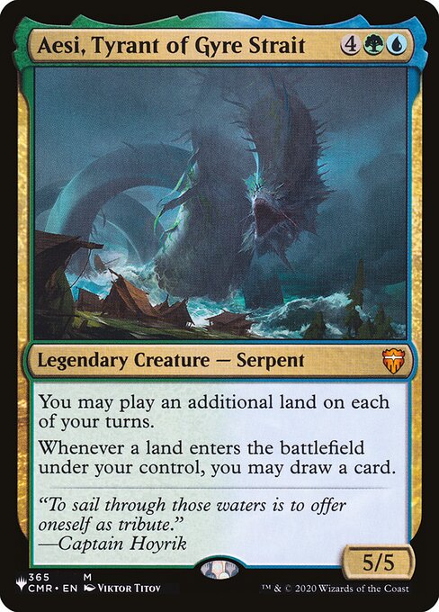 Aesi, Tyrant of Gyre Strait - The List Reprints