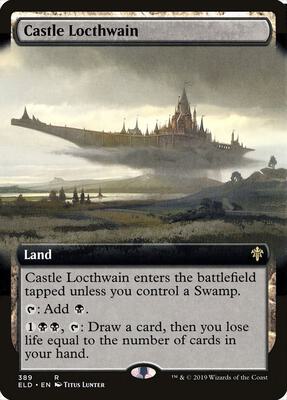 Castle Locthwain (Extended Art) - Throne of Eldraine