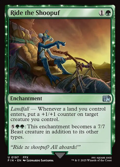 Ride the Shoopuf (Foil) - FINAL FANTASY