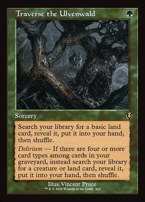 Traverse the Ulvenwald (Retro Frame) - Innistrad Remastered