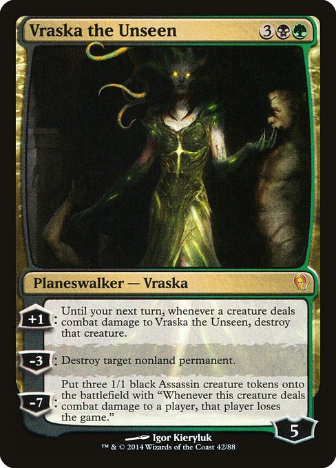 Vraska the Unseen (Foil) - Duel Decks: Jace vs. Vraska