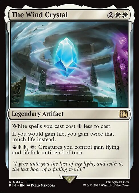 The Wind Crystal (Foil) - FINAL FANTASY