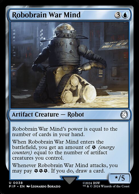 Robobrain War Mind - Universes Beyond: Fallout
