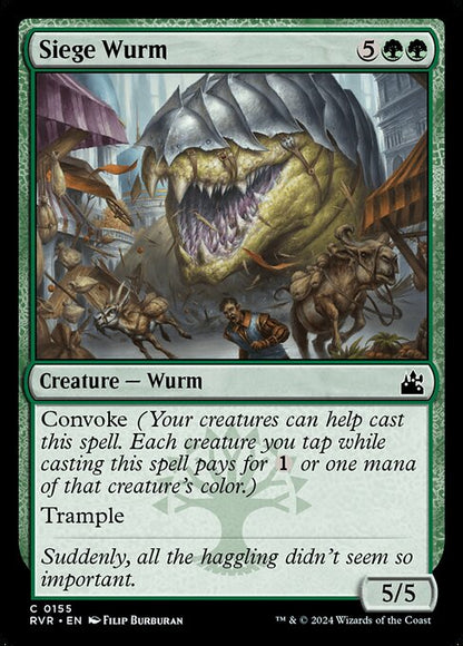 Siege Wurm - Ravnica Remastered