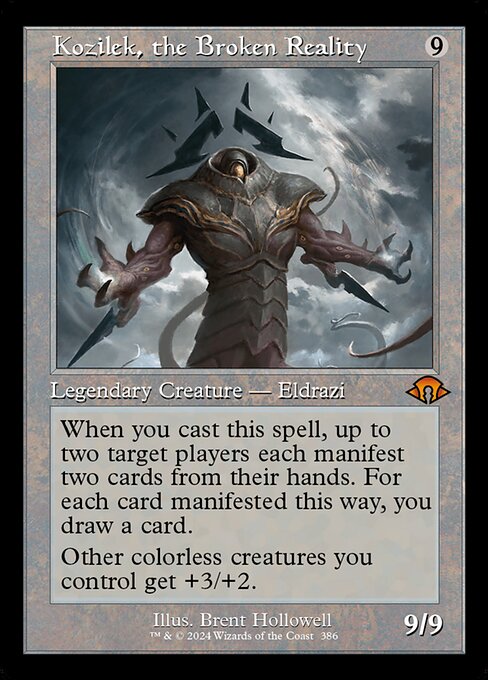 Kozilek, the Broken Reality (Retro Frame) - Modern Horizons 3