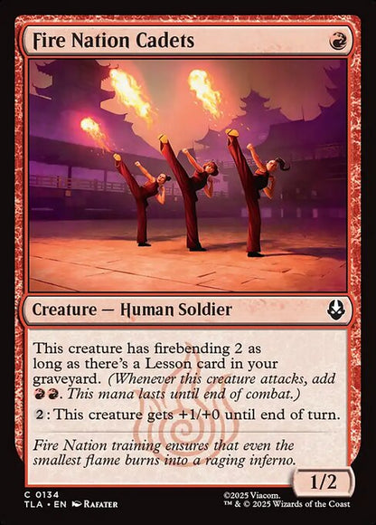 Fire Nation Cadets - Avatar: The Last Airbender