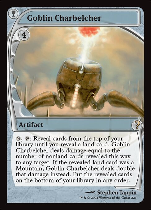Goblin Charbelcher (Future Sight) - Mystery Booster 2