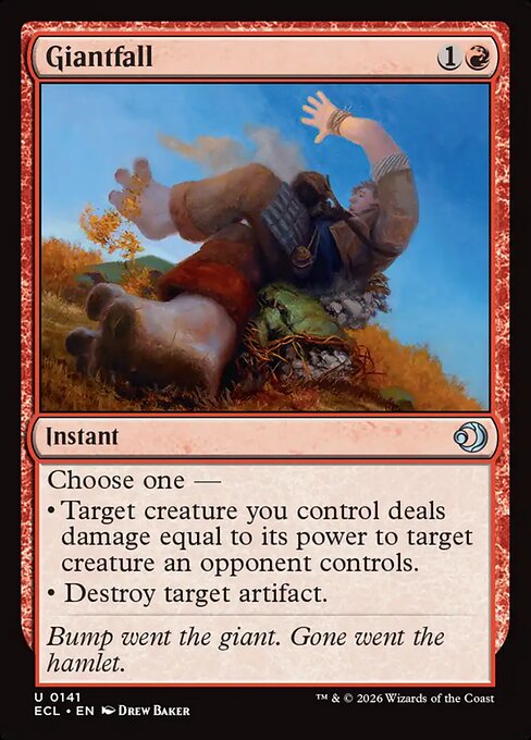 Giantfall - Lorwyn Eclipsed