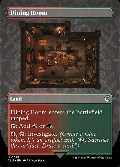 Dining Room (Borderless) - Ravnica: Clue Edition