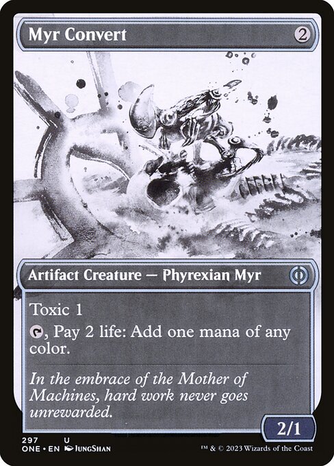 Myr Convert (Showcase) - Phyrexia: All Will Be One