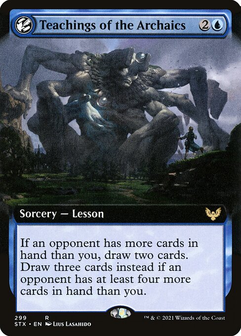 Teachings of the Archaics (Extended Art) - Strixhaven: School of Mages