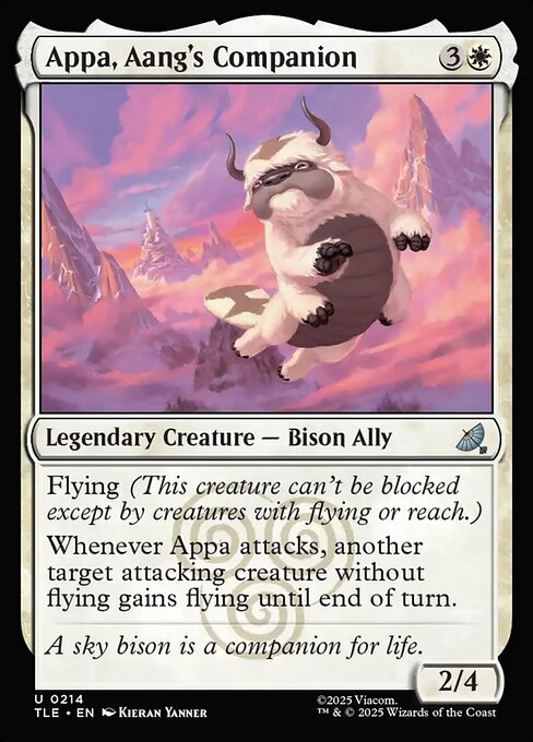 Appa, Aang's Companion (0214) (Foil) - Avatar: The Last Airbender: Eternal-Legal
