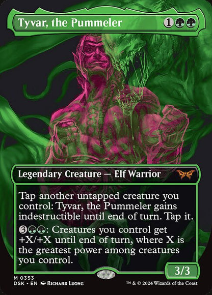 Tyvar, the Pummeler (Showcase) (Foil) - Duskmourn: House of Horror