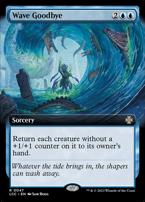 Wave Goodbye (Extended Art) - Commander: The Lost Caverns of Ixalan
