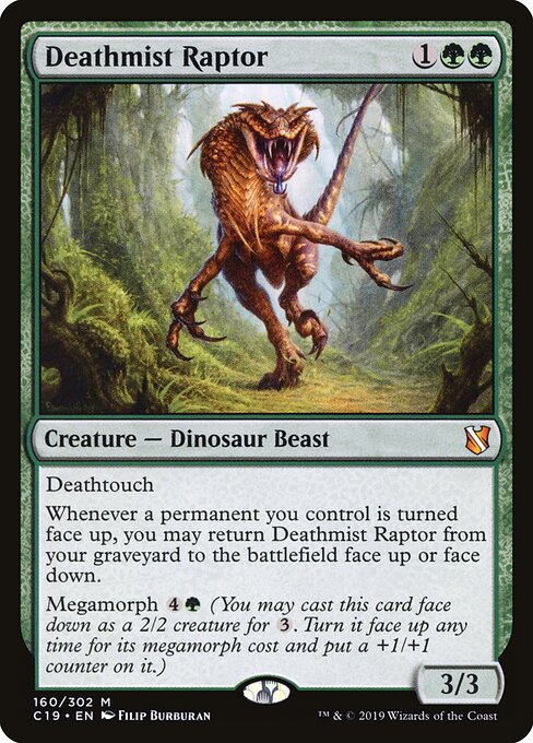 Deathmist Raptor - Commander 2019