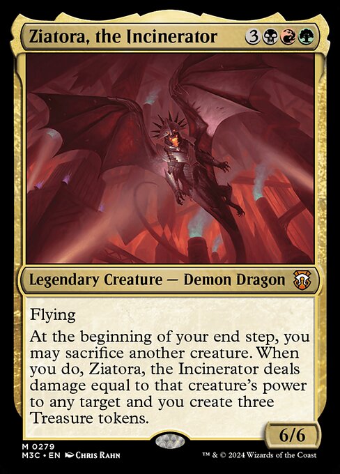 Ziatora, the Incinerator - Commander: Modern Horizons 3