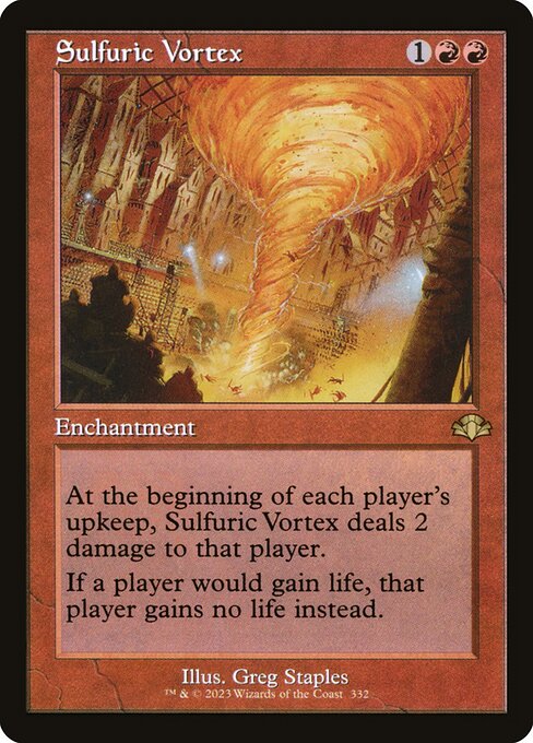 Sulfuric Vortex (Retro Frame) - Dominaria Remastered