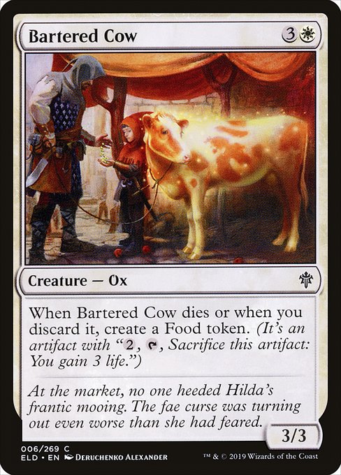 Bartered Cow - Throne of Eldraine