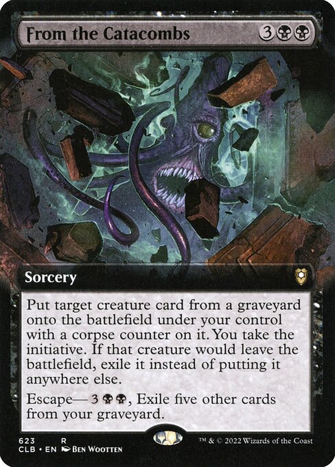 From the Catacombs (Extended Art) - Commander Legends: Battle for Baldur's Gate