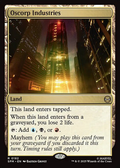 Oscorp Industries - Marvel's Spider-Man