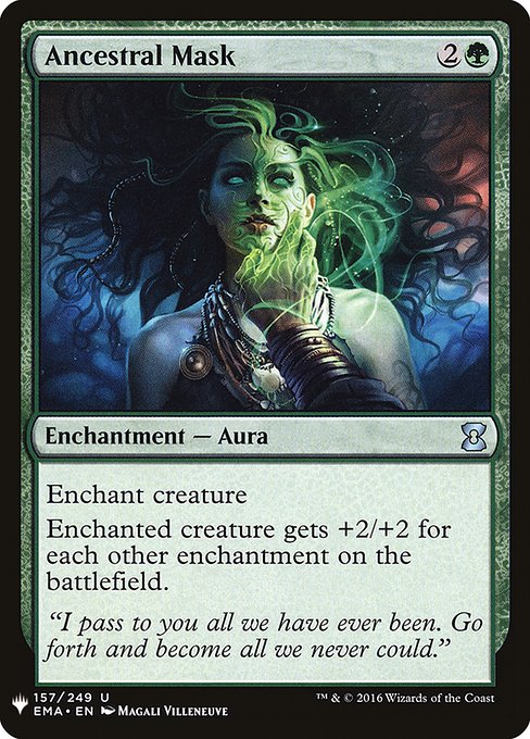 Ancestral Mask - The List Reprints