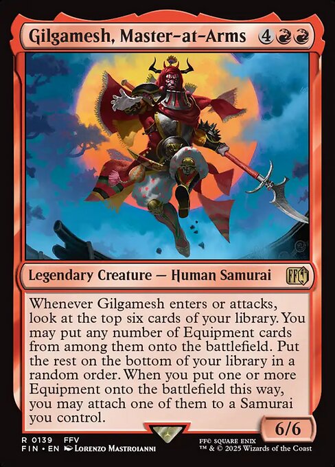 Gilgamesh, Master-at-Arms (Borderless) (Foil) - FINAL FANTASY