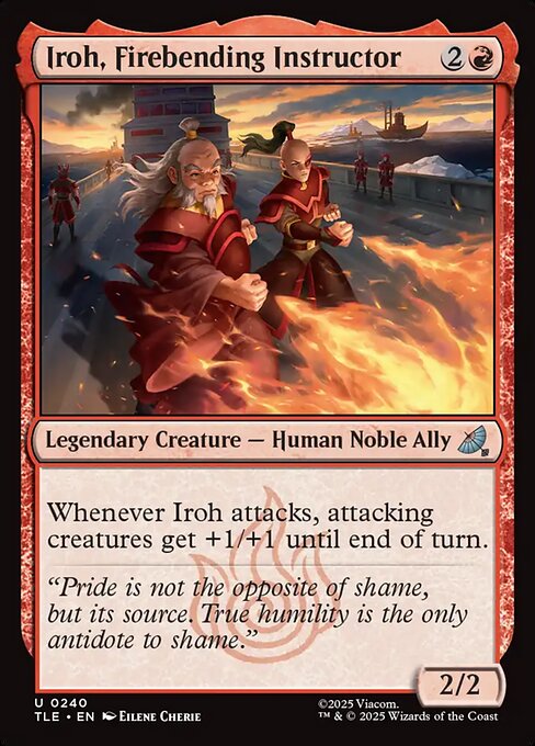 Iroh, Firebending Instructor (0240) - Avatar: The Last Airbender: Eternal-Legal