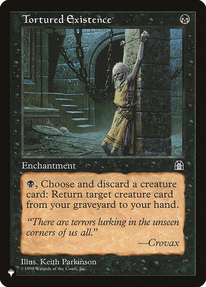 Tortured Existence - The List Reprints