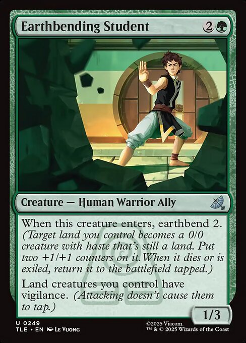 Earthbending Student (Foil) - Avatar: The Last Airbender: Eternal-Legal