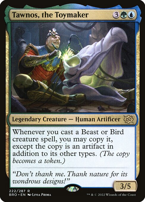 Tawnos, the Toymaker (Extended Art) - The Brothers' War