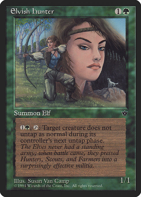 Elvish Hunter (Van Camp) - Fallen Empires