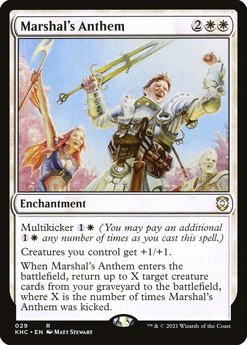 Marshal's Anthem - Commander: Kaldheim