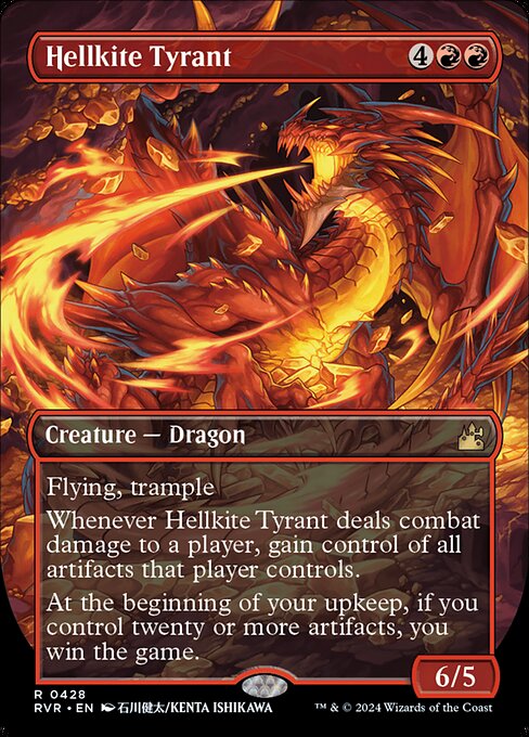 Hellkite Tyrant (Anime Borderless) - Ravnica Remastered