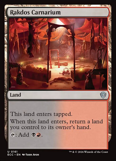 Rakdos Carnarium - Commander: Lorwyn Eclipsed