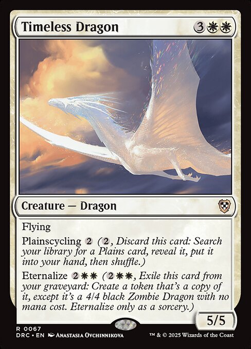 Timeless Dragon - Commander: Aetherdrift