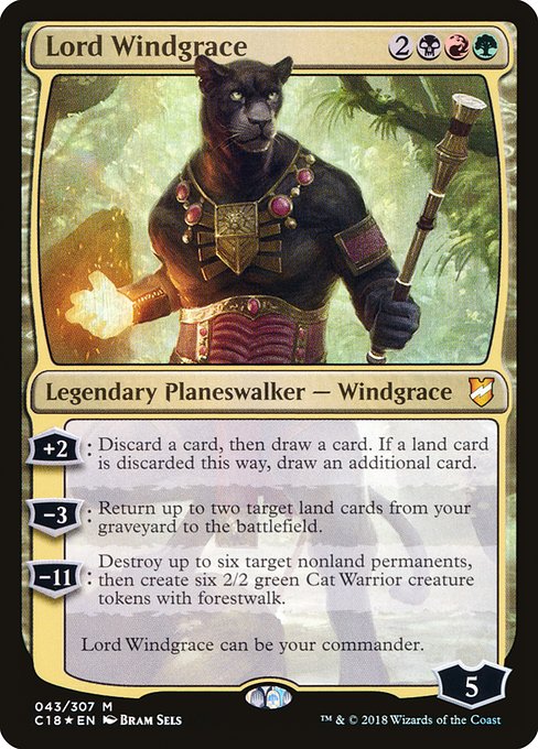 Lord Windgrace (Foil) - Commander 2018
