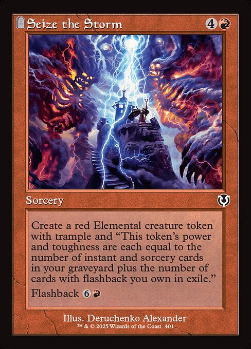 Seize the Storm (Retro Frame) (Foil) - Innistrad Remastered