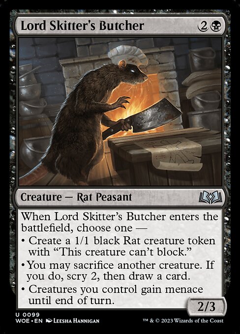Lord Skitter's Butcher - Wilds of Eldraine