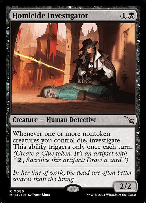 Homicide Investigator (Foil) - Murders at Karlov Manor