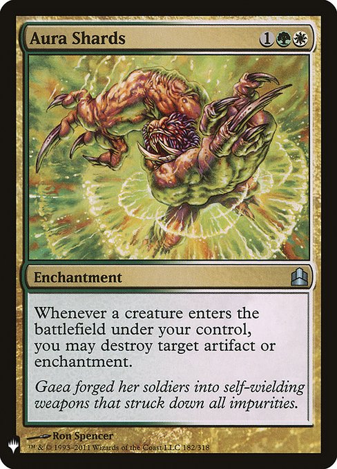 Aura Shards (CMD) - The List Reprints