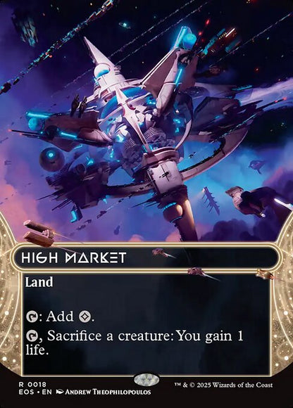 High Market (0018) (Borderless) - Edge of Eternities: Stellar Sights