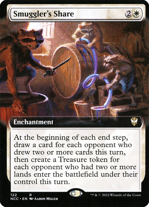 Smuggler's Share (Extended Art) - Commander: Streets of New Capenna