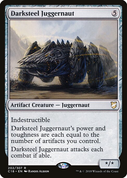 Darksteel Juggernaut - Commander 2018