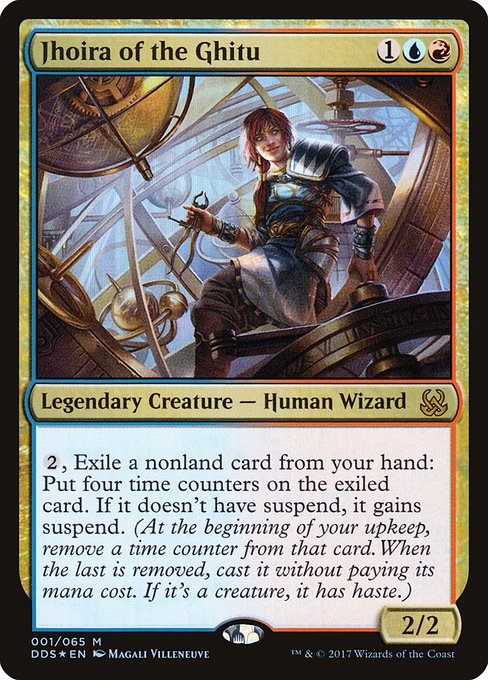 Jhoira of the Ghitu (Foil) - Duel Decks: Mind vs. Might