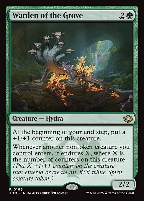 Warden of the Grove (Foil) - Tarkir: Dragonstorm