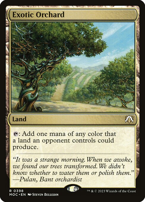 Exotic Orchard - Commander: March of the Machine