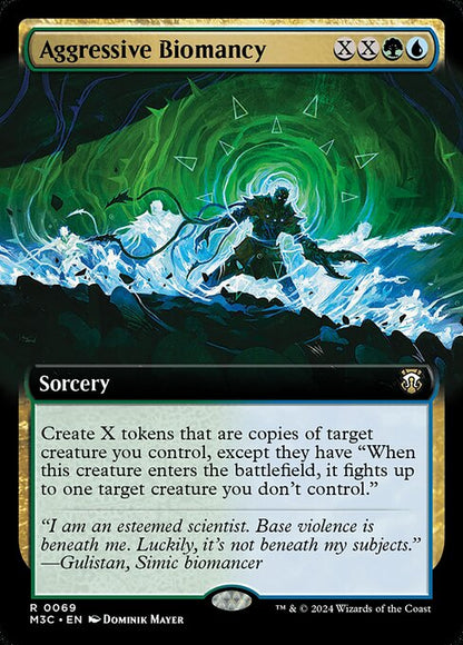 Aggressive Biomancy (Extended Art) - Commander: Modern Horizons 3