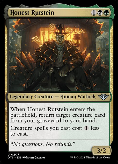 Honest Rutstein (Foil) - Outlaws of Thunder Junction